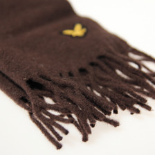 Lyle & Scott Fringe Scarf / Ebony
