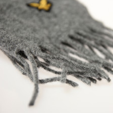 Lyle & Scott Fringe Scarf / Dove Grey