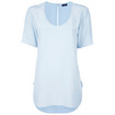 Joseph Crepe De Chine Blouse / Sky Blue