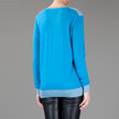 Joseph V-Neck Cashair Knit / Turquoise