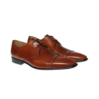 Paul Smith Shoe Robin Patent Shoes / Tan