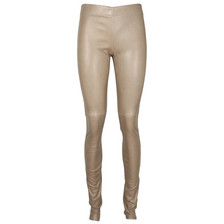 Joseph Leather Leggings / Stone