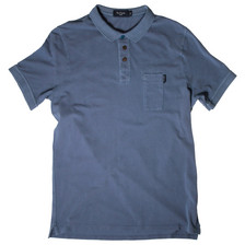 Paul Smith Jeans SS Pocket Polo / Petrol
