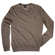 McQ Military V-Neck Knit / Beige