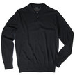 PS Paul Smith LS Knitted Polo / Black PS Paul Smith LS Knitted Polo / Black