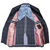 Holland Esquire Check Hunting Jacket / Navy