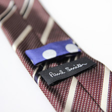 Paul Smith Accessories Multi Stripe Tie / Damson