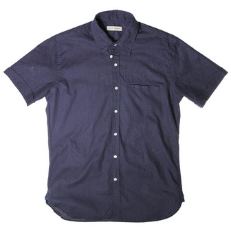 Oliver Spencer SS Jet Shirt / Navy