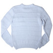 Oliver Spencer Moss Stripe Crew / Sky Blue
