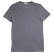 Oliver Spencer 2 by 2 Stripe T-Shirt / Navy