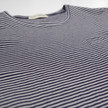 Oliver Spencer 2 by 2 Stripe T-Shirt / Navy