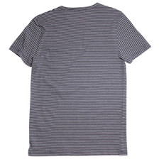 Oliver Spencer 2 by 2 Stripe T-Shirt / Navy