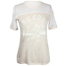 Etoile Isabel Marant Rob Print T-Shirt / Off White
