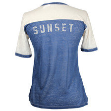 Etoile Isabel Marant Rob Print T-Shirt / Blue