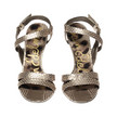 Sam Edelman Abbott Snake Sandal / Pewter Sam Edelman Abbott Snake Sandal / Pewter