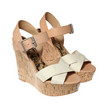 Sam Edelman Sasha Wedges / White Sam Edelman Sasha Wedges / White