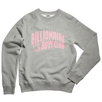 Billionaire Boys Club Arch Logo Sweatshirt / Grey