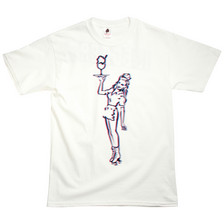 Icecream 3D Waitress T-Shirt / White