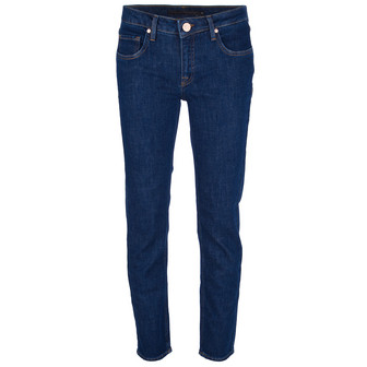 Victoria Beckham Denim Ankle Slim Jeans / Rinse