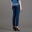 Victoria Beckham Denim Ankle Slim Jeans / Rinse