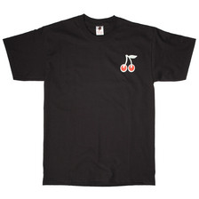 Icecream Cherry Cone T-Shirt / Black