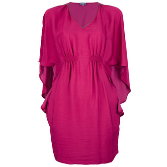 Hoss Intropia Sleeveless Cut-Out Dress / Magenta