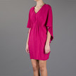 Hoss Intropia Sleeveless Cut-Out Dress / Magenta