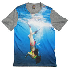 PRPS Snorkel T-Shirt / Grey Marl