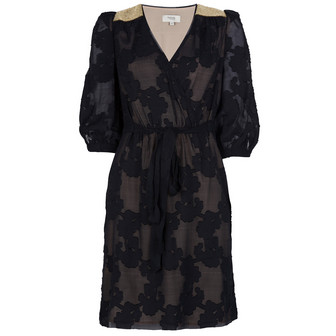 Hoss Intropia Embroidered Dress / Black