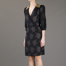 Hoss Intropia Embroidered Dress / Black