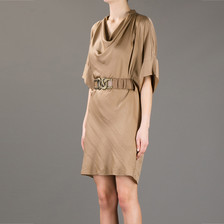 Hoss Intropia Belted Oversized Tunic / Tobacco