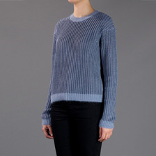 Acne Ninon Linen Top / Purple