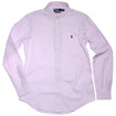 Polo Ralph Lauren Custom Stripe Shirt / Purple