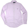 Polo Ralph Lauren Custom Stripe Shirt / Purple