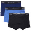 Polo Ralph Lauren 3 Pack Pouch Trunks / Blue Polo Ralph Lauren 3 Pack Pouch Trunks / Blue