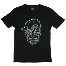 Sugarskull Skull Cap T-Shirt / Black