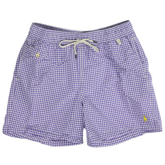 Polo Ralph Lauren Gingham Traveler Short / Purple