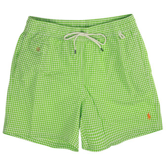 Polo Ralph Lauren Gingham Traveler Short / Green