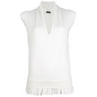 Joseph Drape Top / White Joseph Drape Top / White