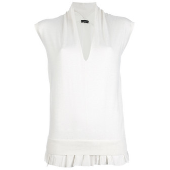 Joseph Drape Top / White