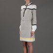 Hoss Intropia Silk Print Dress / Vanilla