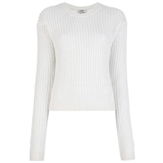 Acne Ninon Linen Top / White