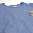 Folk Knitted Pocket T-Shirt / Blue