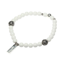 Sugarskull Ghost Bracelet / White