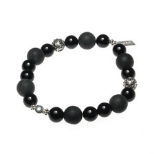 Sugarskull Mattan Bracelet / Black