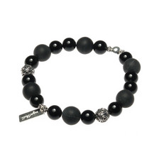 Sugarskull Mattan Bracelet / Black